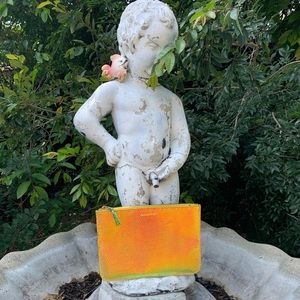 Comme des garçon rare iridescent bag clutch